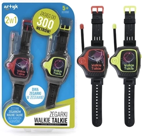 Montres talkie-walkie pour enfants avec une portée allant jusqu'à 300 m - 2 pièces