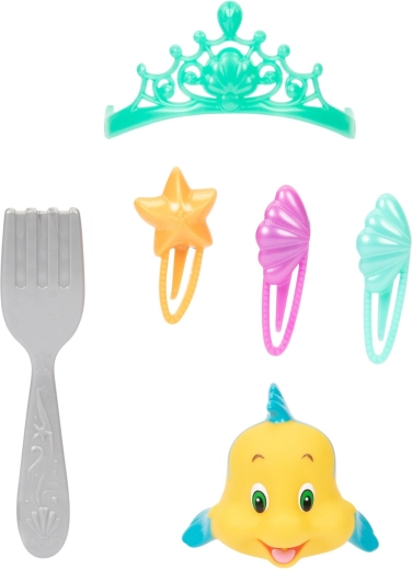 Coiffure avec tiare et « dinglehopper »