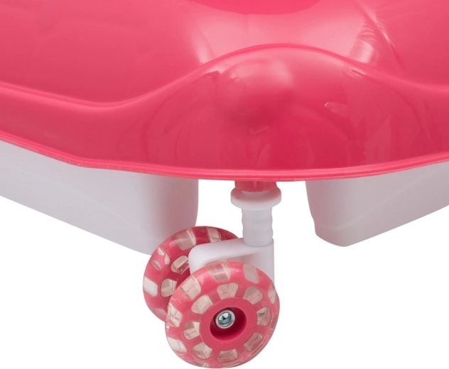 Déplacement fluide et doux grâce aux roues en silicone