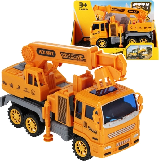 Camion-grue avec fonction pull-back