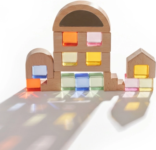 Fenêtres colorées pour jouer avec la lumière