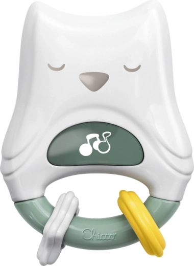 Chicco hochet et veilleuse chouette 2-en-1