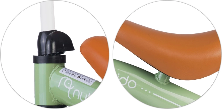 Selle réglable pour un bon positionnement