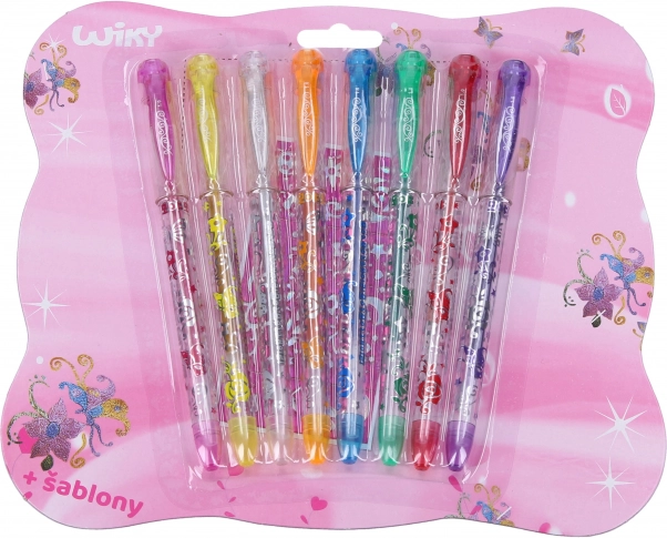 Stylos tatouage gel avec pochoirs pour poupées