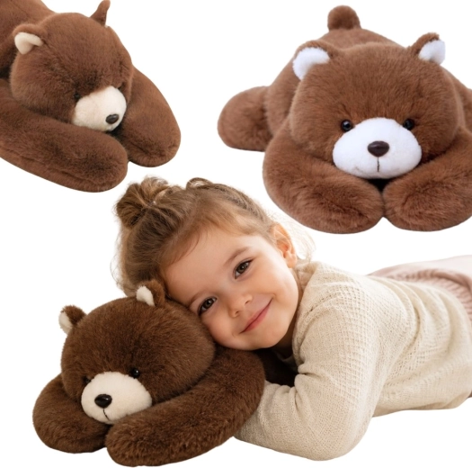 Woopie grand ours en peluche lesté Bruno 65 cm, 1,5 kg