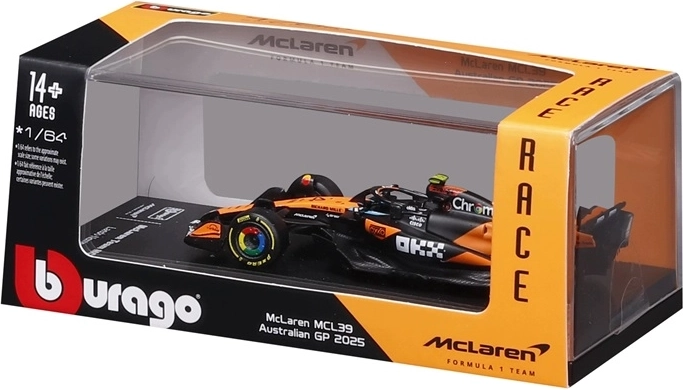 Modèle BBU F1 McLaren MCL39 Lando Norris 1:64