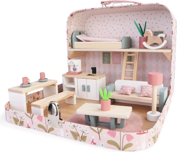 2Kids Toys maison de poupées dans une valise – cuisine