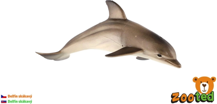 Figurine de grand dauphin Zooted de 12 cm