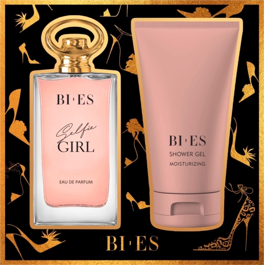 Coffret cadeau BI-ES Selfie Girl – eau de parfum 90 ml + gel douche 150 ml