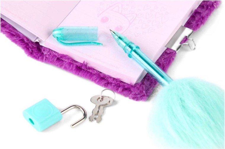 Carnet en peluche tout doux