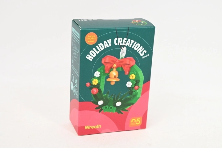 IM.MASTER kit de construction de Noël – couronne de Noël (108 pièces) - 1 pièce