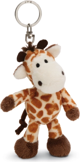 Porte-clés NICI girafe Green 10 cm