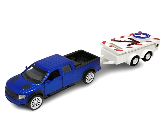 Modèle métallique de pick-up Ford F-150 SVT Raptor 1:52 avec lumières et sons
