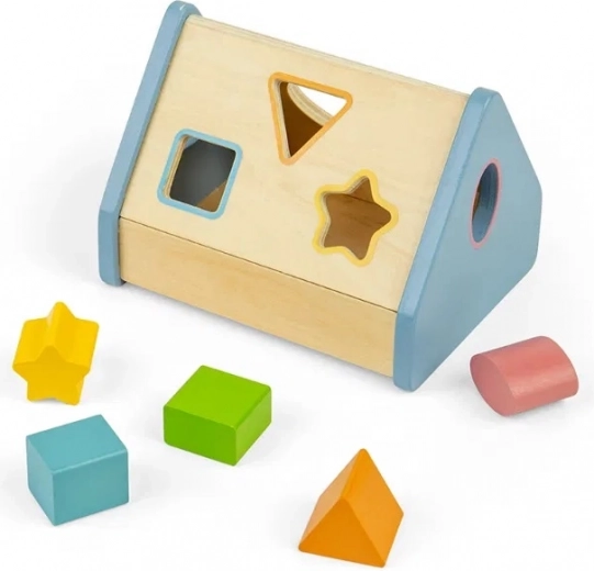 Maison d’encastrement de formes Bigjigs Toys