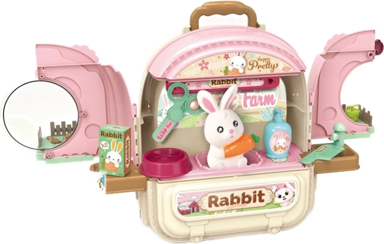 Un espace de soins pour le lapin