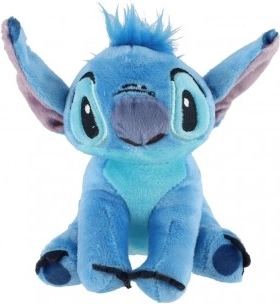 Porte-clés en peluche LILO & STITCH avec clip 8 × 14 cm, bleu
