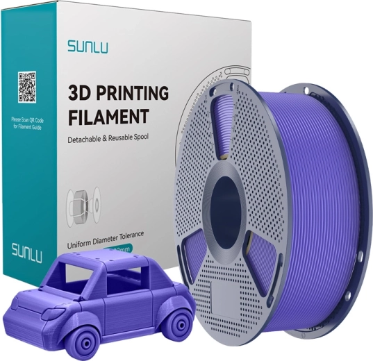 Filament PETG Sunlu violet lavande