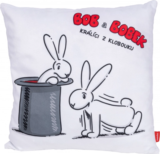 BOB ET BOUBEK coussin 30 × 30 cm – motif fait de l’exercice