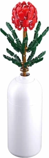 Sluban Flowers Tibouchina urvilleana en vase – set de construction fleur (243 pièces)