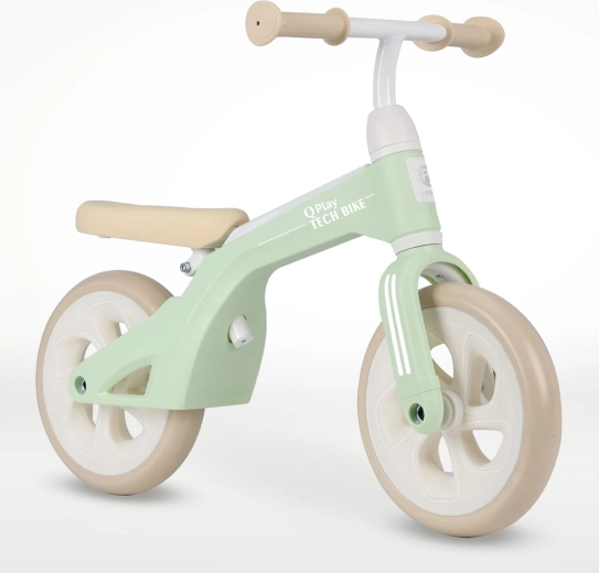 Draisienne Qplay Tech menthe pour enfants de 2 à 4 ans