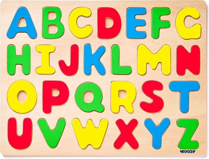 Puzzle sur planche Alphabet
