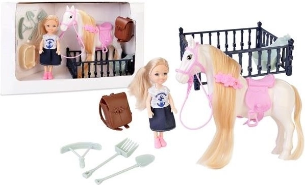 Natalia – coffret poupée avec cheval