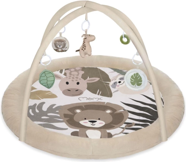Tapis d’éveil MoMi Luani avec arches de jeu