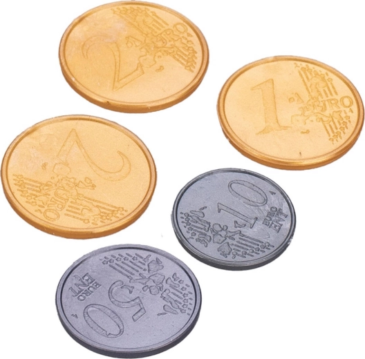 Pièces de différentes valeurs