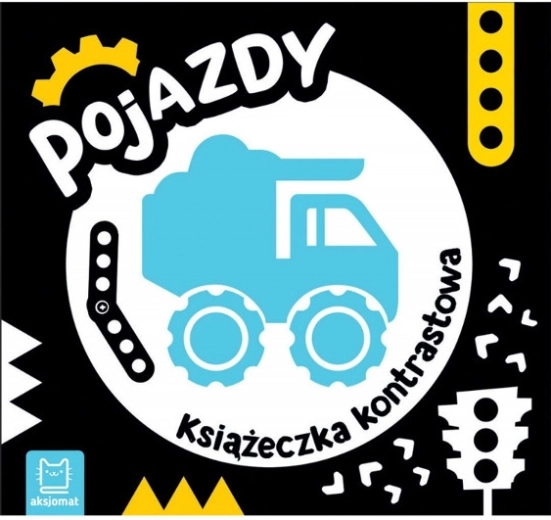 Livre contrasté – véhicules