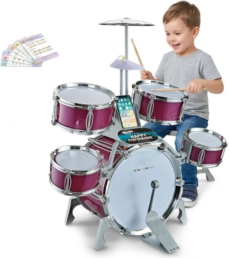 Batterie complète pour les petits musiciens