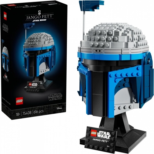 LEGO Star Wars Casque de Jango Fett – modèle de collection à exposer