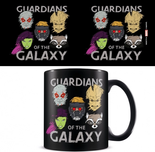 Tasse Les Gardiens de la Galaxie Visages Croquis 315 ml