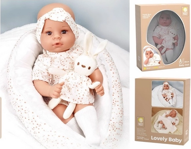 Poupée bébé Bobas Madej 45 cm