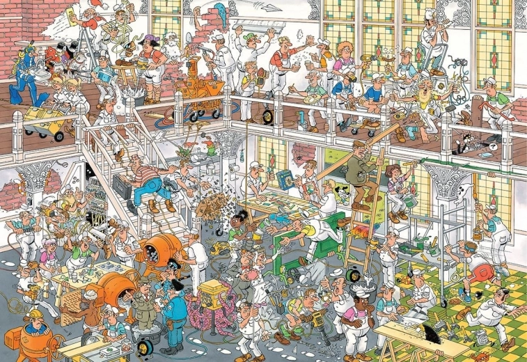 Puzzle JUMBO Rénovation 3000 pièces