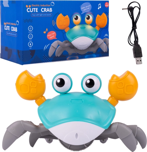 Crabe interactif rampant rechargeable