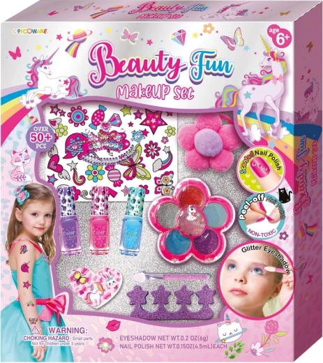 Grande trousse de maquillage et de vernis pour enfants