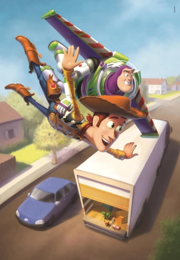 Puzzle CLEMENTONI Histoire de jouets – 1000 pièces