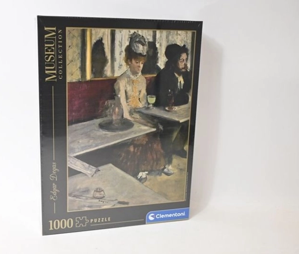 Puzzle Clementoni Museum Collection Edgar Degas : Dans un café (L’Absinthe) 1000 pièces