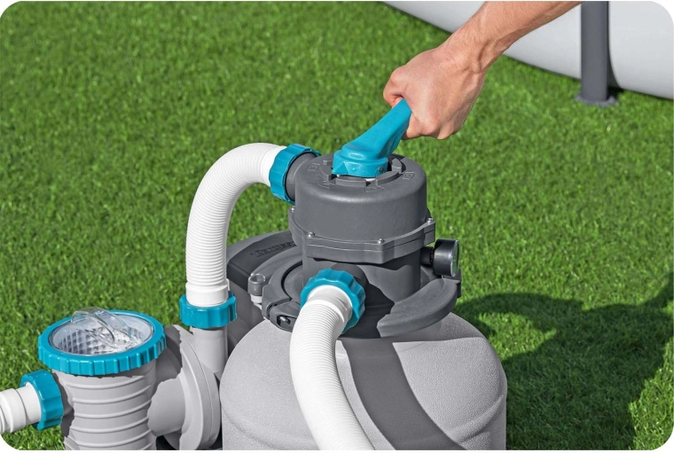 Vanne 6 voies pour un changement de fonction facile