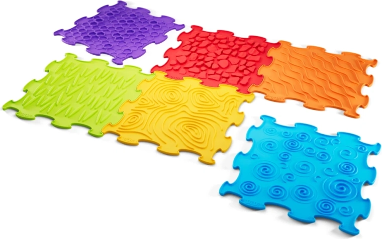 Textures variées pour l’exploration sensorielle