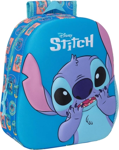 Sac à dos enfant 3D Disney Stitch - 1 pièce