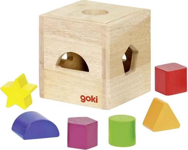 Cube d’encastrement en bois – formes