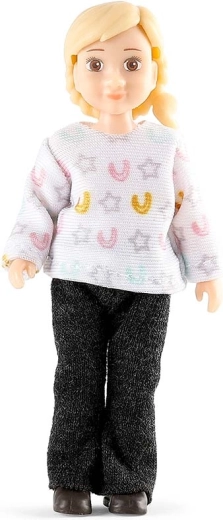 Poupée articulée avec vêtements amovibles