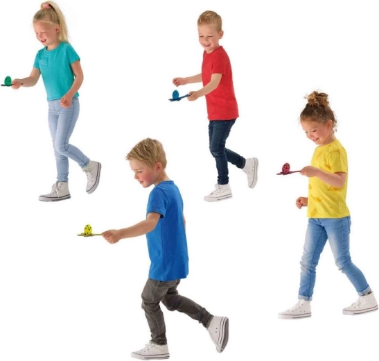 Course d’extérieur amusante pour 4 enfants