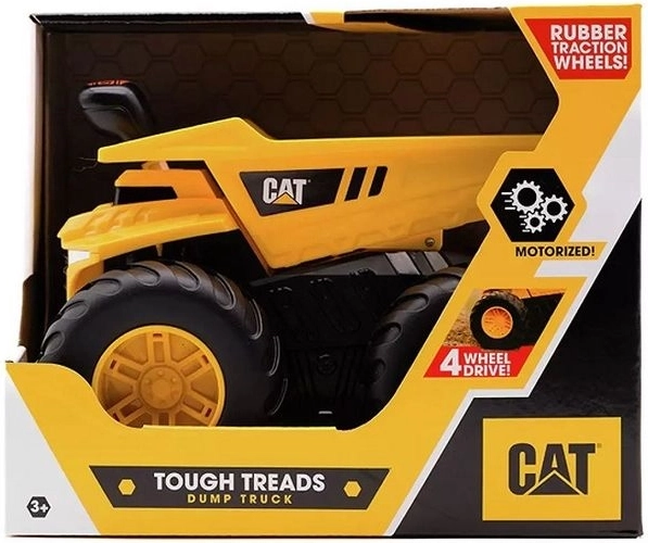 Camion benne de chantier CAT 4x4 avec commande à levier