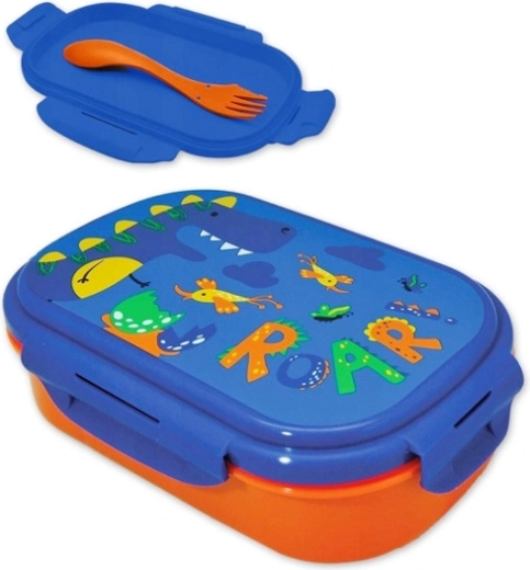 Boîte à goûter avec set de couverts pour enfants