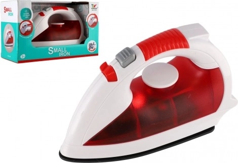 Fer à repasser pour enfants à piles avec son et lumière