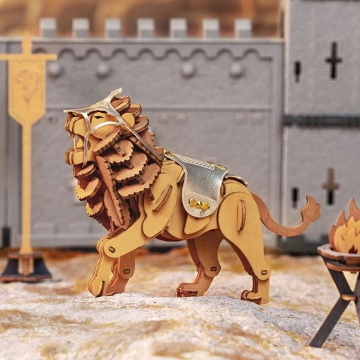 Lion de combat mobile