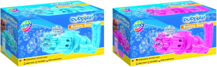 Pistolet à bulles avec recharge 50 ml