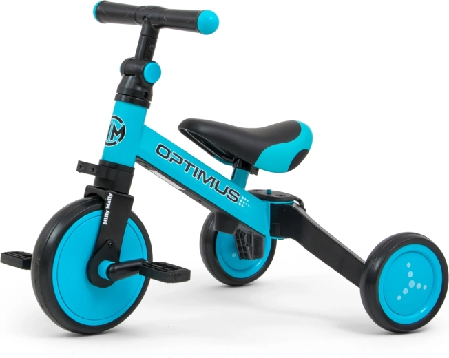 Vélo enfant 3 en 1 Milly Mally Optimus bleu
